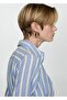 Striped Shirt Overalls - 5