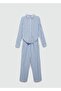 Striped Shirt Overalls - 3
