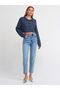 Leo 90's Dora Mom Fit Snow Wash Women's Jeans - 2