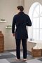 23715 Men's Fleece Dressing Gown - 4