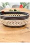 Wicker and Jute Bread Basket - In-Cabinet Organizer, Storage Basket, 30X20X10 - 2
