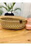 Wicker, Jute, Basket, Inside Cabinet, Organizer, Storage Basket, Bread Basket, 30X20X10 - 2
