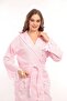 Sultan Tasseled Hooded Bath Sauna Pool Beach Women Men Unisex Cotton Loincloth Bathrobe with Pockets - 6