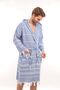 Sultan Tasseled Hooded Bath Sauna Pool Beach Women Men Unisex Cotton Loincloth Bathrobe with Pockets - 3