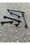 588-192mm (Matte Black) Handle Tv Unit Console Nightstand Dresser Drawer Cabinet Door Handle 19,2cm - 4