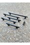588-192mm (Matte Black) Handle Tv Unit Console Nightstand Dresser Drawer Cabinet Door Handle 19,2cm - 3