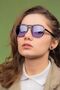 Viggo Black Purple Glass Unisex Sunglasses - 2