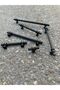588-224mm (Matte Black) Handle Tv Unit Console Nightstand Dresser Drawer Cabinet Door Handle 22,4cm - 4