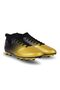 Ashtang Football Shoes (Black/Gold, 10 UK/ 11 US / 44 EU) | Synthetic Leather | PVC sole - 8