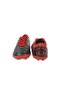 Fizer Indoor Football Shoes (Black/Red, 7 UK/ 8 US/ 41 EU) |  Leather | Moulded Insole - 4