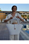 Jute Buttoned Women's Beach Bag Accessory Daily Casual Bag Natural Handmade Stylish Bag - 4