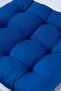 Daisy Pofidik Blue Chair Cushion with Special 9-Stitch Lacing - 4