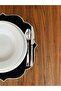 صحن تقديم أمريكي مطرز بالذهب 6 قطع - 4