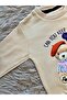 Seasonal Sweatshirt with Teddy Bear, Fully Stretchy Leggings with Teddy Bear, 2-Piece Set - 2