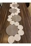 Light-dark Mink Runner / Table / Console / Coffee Table Cover 138/34 Cm
