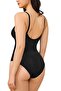 Women's Seamless Gathering and Slimming Slip Body Corset with Snap Fasteners and String Straps - 8