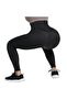 Sauna Leggings: Shaping and Firming High-Waisted Sauna Thermal Leggings with Hook-and-Eye Closure - 4