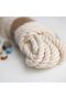 2 Meters Length 10 Mm Thickness Cotton Macrame Rope, Rainbow Rope