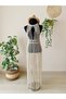 Women's Ecru Macrame Beach Dress - Macrame Festival Dress - 2