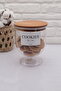 Wooden Vacuum Lid Transparent Cookie Holder 1500 Ml (hard Plastic) - 5
