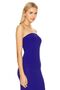 WOMEN'S Cobalt BLUE Strapless JERSEY Cropped TOP - 3
