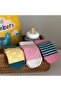 3-Piece Duru Series Seamless-Organic Cotton Baby Socks - 4