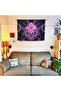 Magically Glowing Mushrooms/ Glowing Neon Wall Cover with Blacklight - 4