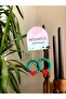 Green Christmas New Year Earrings - Wreath with Bow - 2