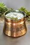 زبادي عتيق مطرز نحاس نحاس اللون 3 لتر