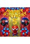 Spiderman Spiderman Balloon Set Balloon Foil Set Spiderman Concept Birthday Set 5 Years Old Balloon