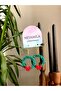 Green Christmas New Year Earrings - Wreath with Bow - 3