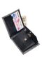 Men's Leather Wallet Crocodile Patterned Handmade and Thin Design Credit Card Holder Wallet with Coin Compartment - 5