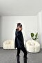 Women's Low Shoulder Tansel Fabric Quality Oversize Shirt - 4