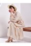 Balloon Sleeve Embroidery Dress - 3
