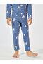 Cartoon Printed Cotton T-Shirt & Pyjama Set - 5