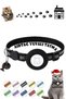 Airtag Cat and Dog Collar with Slot Locked Safety Apparatus Airtag Case and Bell Collar GPS