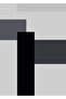 Hari̇kabi̇rev | Antrasit Gray Modern Abstract Vector Work | Framed Glass Table 3 Pieces Vertical - 3