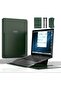 MacBook Air 13.6 Inch M2-M3 Chip 2022/2024 A2681 A3113 Compatible Leather Magnetic Design Stand Bag