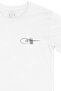 Fatih Sultan Mehmet Tuğra White T-Shirt with Pocket Logo Design - 2