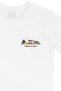 White T-Shirt with Welcome To Asia Pocket Logo Design - 2