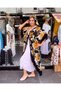 Authentic Voile Cotton Flywheel Pompom Detail Hooded Kimono Pareo Jacket - 3