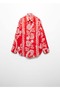 Wide cut printed shirt - 3
