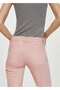 Flare Leg Pocket Jean Pants - 7