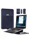 MacBook Air 13.6 Inch M2-M3 Chip 2022/2024 A2681 A3113 Compatible Leather Magnetic Design Stand Bag