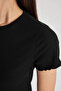Women's Black T-shirt - K7064az/bk81 - 4
