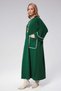 HatunAtila Handcrafted Knitted Detail Long Dress - 5072 - 2