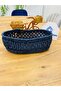 Wicker and Jute Bread Basket - In-Cabinet Organizer, Storage Basket, 30X20X10 - 2