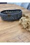 Wicker and Jute Bread Basket - In-Cabinet, Organizer, Storage Basket - 30X20X10 - 2