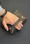 Men's Handbag Brown Genuine Leather Hand Strap Wallet Portfolio Bag Travel Care Handbag - 4