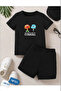 Children's T-Shirt and Pocket Shorts Set